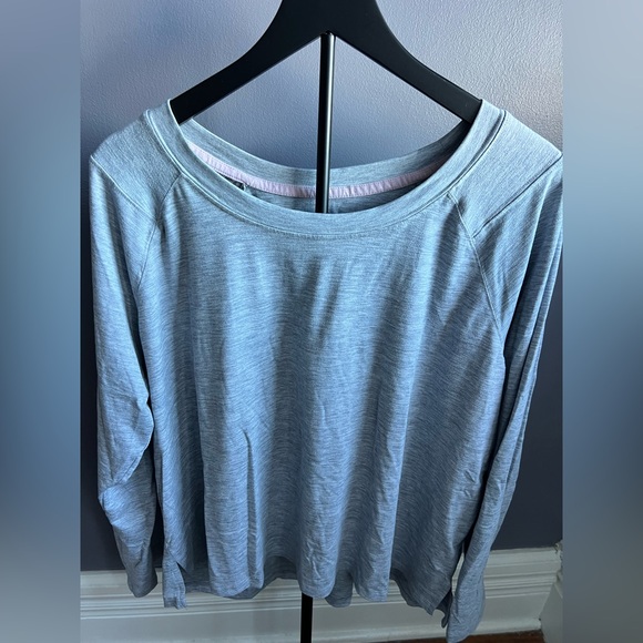 RBX Tops - RBX Women's 2 XL Light Blue Long Sleeve Top